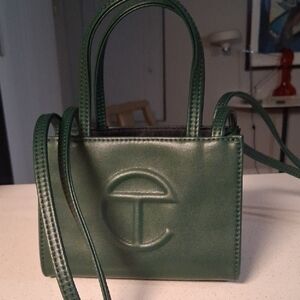 Telfar Forest Green Mini Bag